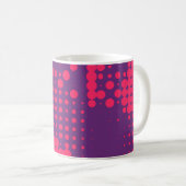 Abstrakt Creative Concept Comic Pop Art Blanche Kaffeetasse (VorderseiteRechts)