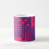 Abstrakt Creative Concept Comic Pop Art Blanche Kaffeetasse (Mittel)