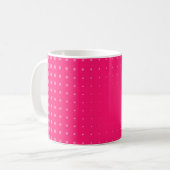 Abstrakt Creative Concept Comic Pop Art Blanche Kaffeetasse (Vorderseite Links)