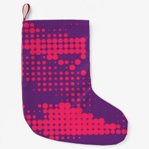 Abstrakt Creative Concept Comic Pop Art Blanche Kleiner Weihnachtsstrumpf