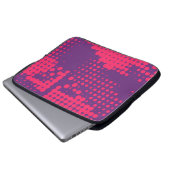 Abstrakt Creative Concept Comic Pop Art Blanche Laptopschutzhülle (Vorne Knopf)
