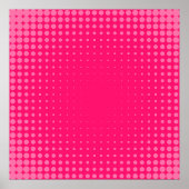 Abstrakt Creative Concept Comic Pop Art Blanche Poster (Vorne)