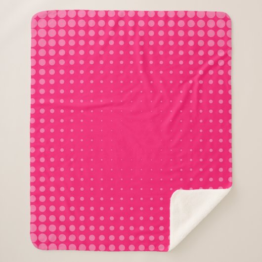 Abstrakt Creative Concept Comic Pop Art Blanche Sherpadecke (Vorderseite)