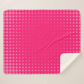 Abstrakt Creative Concept Comic Pop Art Blanche Sherpadecke (Vorderseite (Horizontal))