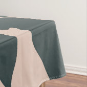 Abstrakt Daisy Floral Foliage Moderne Wohngestaltu Tischdecke (Beispiel)