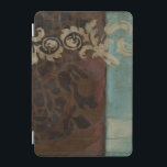 Abstrakt Damask Tapestry von Jennifer Goldberger iPad Mini Hülle<br><div class="desc">Braune Schlachten türkisfarben in diesem abstrakten Damast-Tapisserie-Druck von Jennifer Goldberger. Die subtilen Muster geben dem Stück Bewegung. Bestelle noch heute!</div>