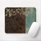 Abstrakt Damask Tapestry von Jennifer Goldberger Mousepad (Mit Mouse)
