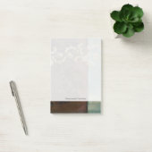 Abstrakt Damask Tapestry von Jennifer Goldberger Post-it Klebezettel (Büro)