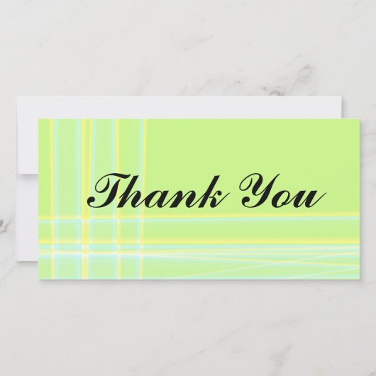 Abstrakt danke Fotokarte (Vorderseite)