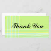 Abstrakt danke Fotokarte (Vorne/Hinten)