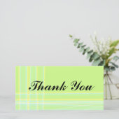 Abstrakt danke Fotokarte (Stehend Vorderseite)