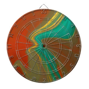 abstrakt dartscheibe