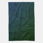 Abstrakt Deep Green Geschirrtuch (Vertikal)