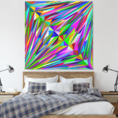Abstrakt Diamond Leinwanddruck (Insitu (Schlafzimmer))