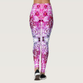 Abstrakt Doodle Art Leggings (Rückseite)