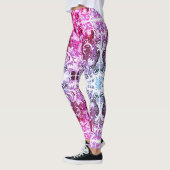 Abstrakt Doodle Art Leggings (Links)
