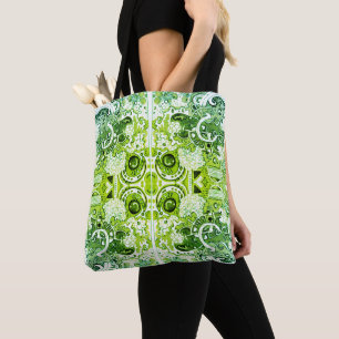 Abstrakt Doodle Art Tasche