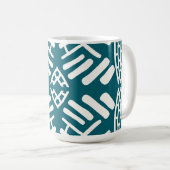 abstrakt doodle modern kaffeetasse (VorderseiteRechts)