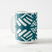 abstrakt doodle modern kaffeetasse (Vorderseite Links)