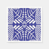 abstrakt doodle modern serviette (Vorderseite)