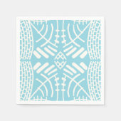 abstrakt doodle modern serviette (Vorderseite)