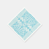 abstrakt doodle modern serviette (Ecke)