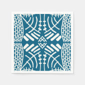 abstrakt doodle modern serviette (Vorderseite)