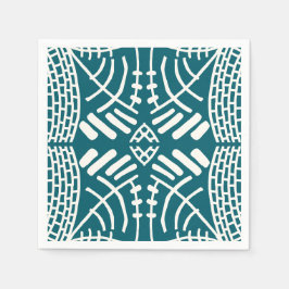 abstrakt doodle modern serviette