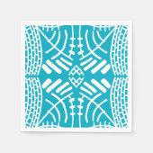 abstrakt doodle modern serviette (Vorderseite)