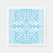 abstrakt doodle modern serviette (Vorderseite)