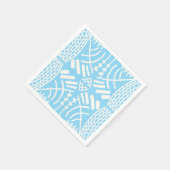 abstrakt doodle modern serviette (Ecke)