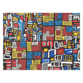 abstrakt doodle modern tischdecke (Vorderseite (Horizontal))