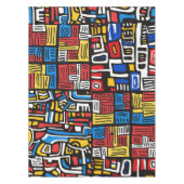 abstrakt doodle modern tischdecke (Vorderseite)