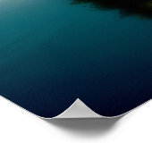 Abstrakt Dragon Skull Hexchy AI Art Matt Value Poster (Ecke)