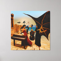 Abstrakt Dragon Skull okkultiert Dunkle Hexe Kunst