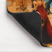 Abstrakt Dragon Skull okkultiert Dunkle Hexe Kunst Mousepad (Ecke)