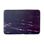 Abstrakt Dunkel Lila Badematte (Vorderseite)