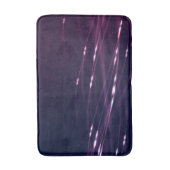 Abstrakt Dunkel Lila Badematte (Vorderseite Vertikal)
