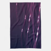 Abstrakt Dunkel Lila Geschirrtuch (Vertikal)