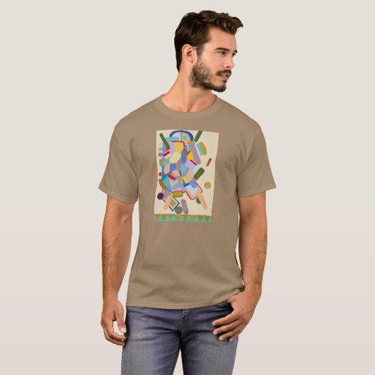 "Abstrakt" durch Ruchell Alexander T-Shirt (Vorne ganz)