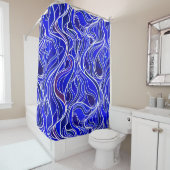 Abstrakt Duschvorhang (Beispiel)