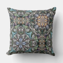 Abstrakt Dusty Succulent Garden Rosette Muster Kissen