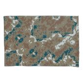 Abstrakt Earth Camouflage Brown Kissenbezug (Vorderseite)