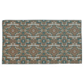 Abstrakt Earth Camouflage Brown Kissenbezug (Vorderseite-Rechts)