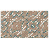 Abstrakt Earth Camouflage Brown Tischdecke (Vorderseite (Horizontal))