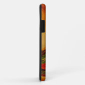 Abstrakt Earth Tone Swirl Art Print Case-Mate iPhone Hülle (Hinten/Rechts)