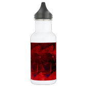 Abstrakt Edelstahlflasche (Links)