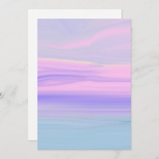 abstrakt einladung (Vorne/Hinten)