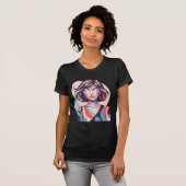 Abstrakt Elegance T - Shirt (Vorne ganz)