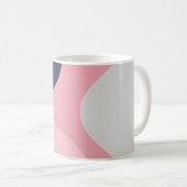 Abstrakt Elegant Kaffeetasse (VorderseiteRechts)